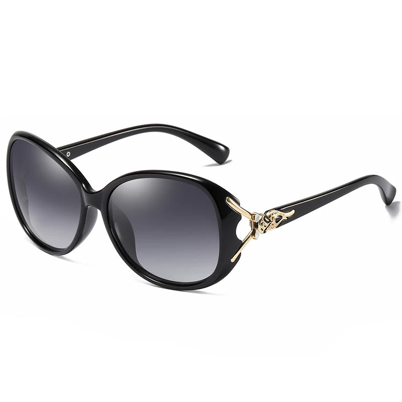 YUNSIYIXING Polarized Women's Sunglasses Fashion Brand Butterfly Sun Glasses UV400 Mirror Anti-Glare Eyewear Accessories 8842