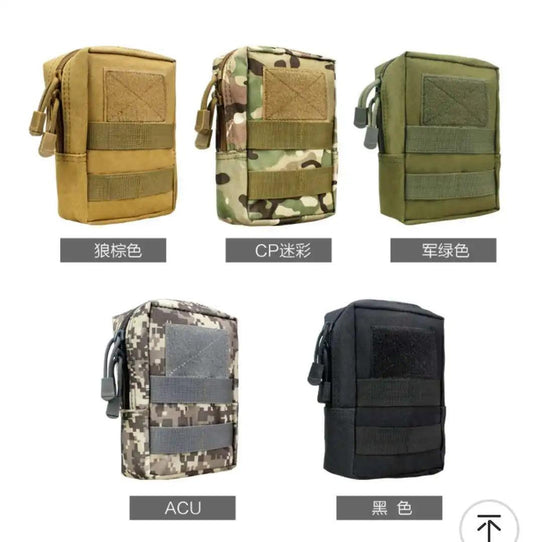 Multifunctional Outdoor 2024 New Sports  Waist Bag EDC Molle Tool Zipper Waist Pack Accessory Durable Belt Pouch purse bags sac