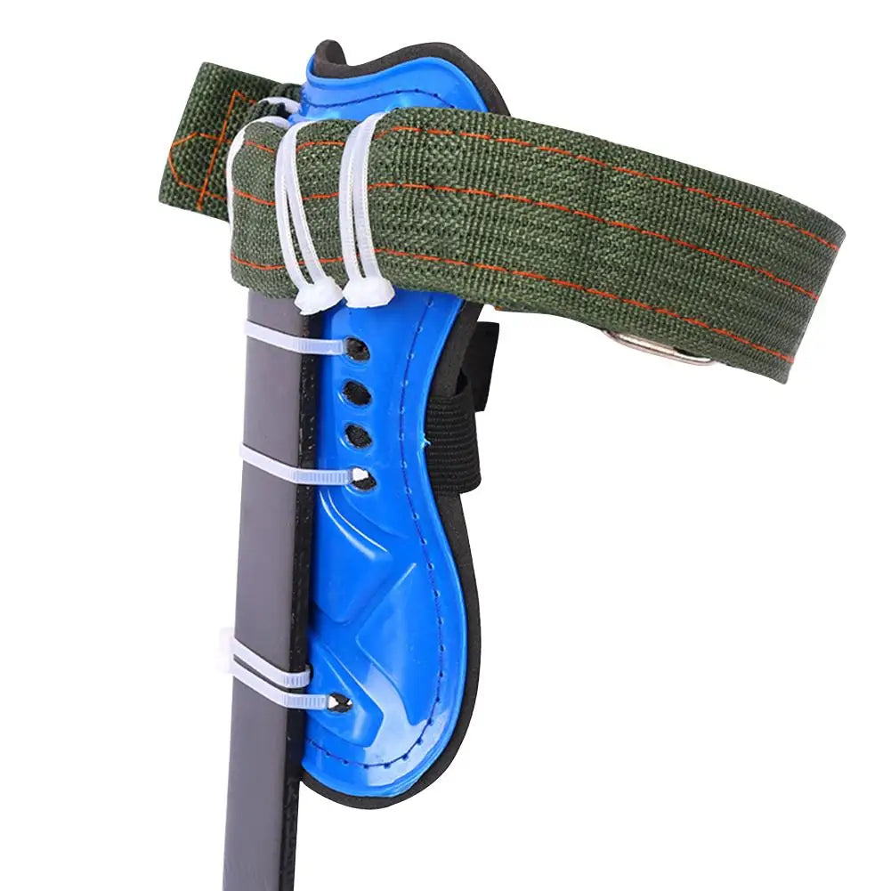 2 Gears Tree Climbing Spike Set Safety Belt Adjustable Lanyard Rope Rescue Belt Tree Climbing Artifact Tree Climbing Tool