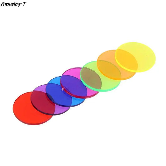 50PCS 15mm Plastic Poker Chips Casino Bingo Markers Token Family Game ToyCreative Gift Accessories