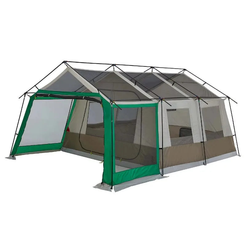 Paglalakbay Custom Camping Person Magtipon Easy Setup Exhibition Foldable Frame Tent Para sa Camping Party na may mga Kwarto