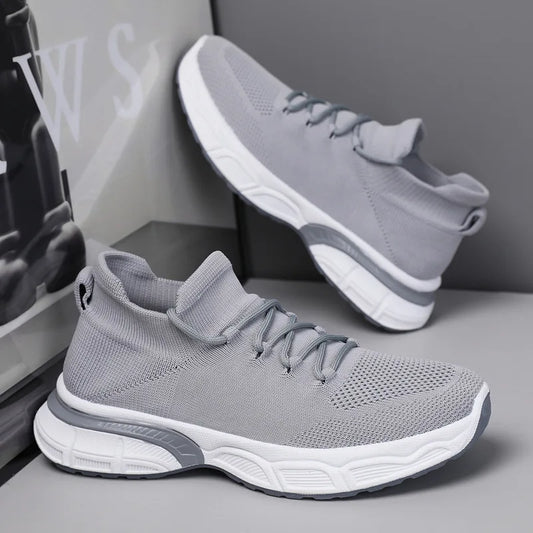 Men's Sneakers Running Shoes Men Autumn Walking Shoes Lightweight Breathable Mesh Sock Shoes Casual Jogging Gym Running Sneakers