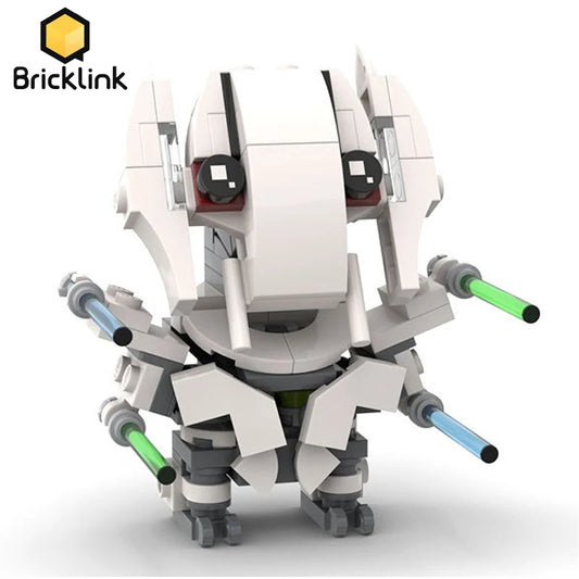 Bricklink MOC Star Movie Mga Action Figure Brickheadz Sets Grievous Battle Droids Model Collection Building Blocks Mga Regalo ng Mga Laruan ng Bata