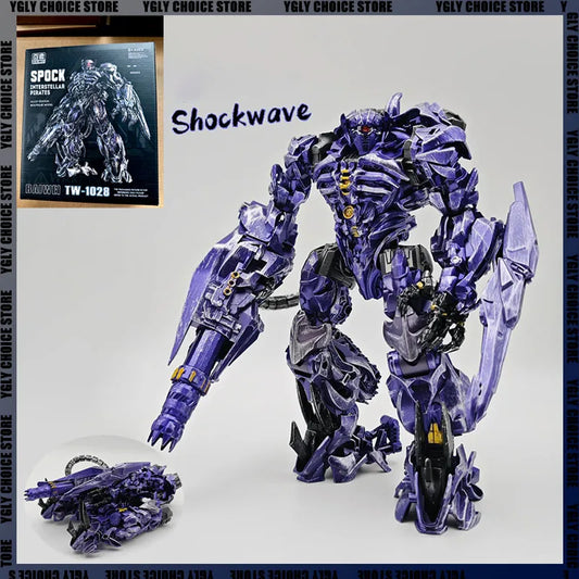 BAIWEI Transformation TW-1028 TW1028 Shockwave KO SS56 Movie Action Figure Robot Model Deformation Toys Boy Kids Gift
