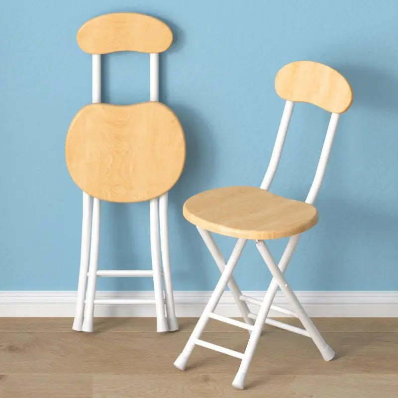 X&D Lightweight And Easy To Store Aluminum Alloy Folding Chair Home Dining Chair Backrest Chair Balcony Portable Folding Chairs