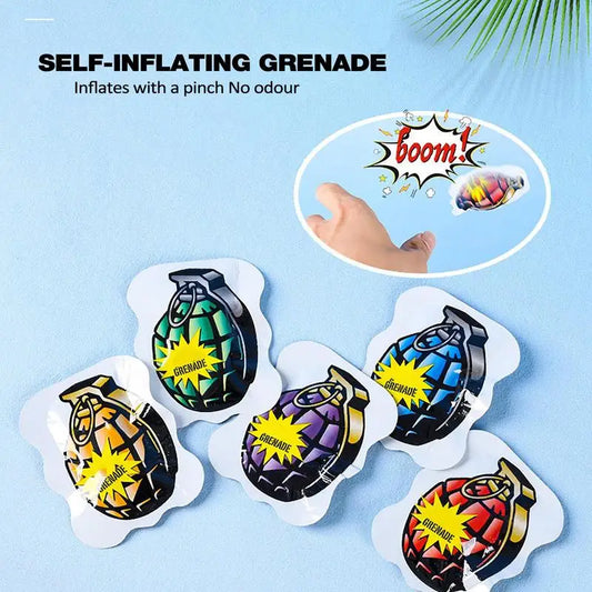 20pcs Funny Bombs Bag Trick Toy Prank Noisemaker Self-Inflating Fake Bombs Para sa mga Bata Spoof Gag Holiday Party Favor