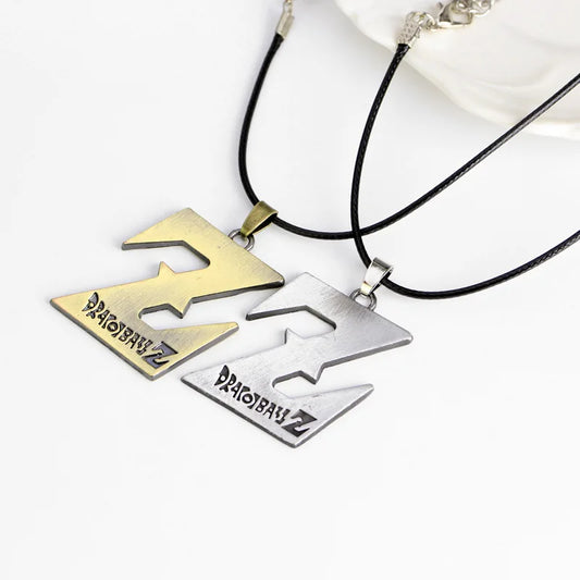 Anime Dragon Ball Z Necklace Saiyan Logo Dragon Ball Keychain