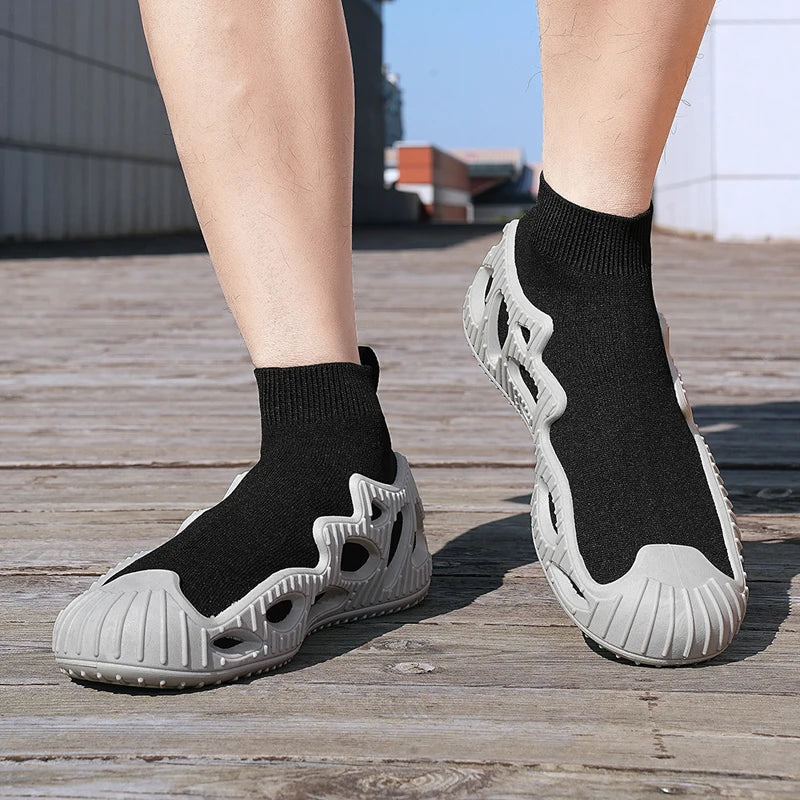 YISHEN Casual Shoes Men Socks Shoes Boots Women Trendy Youth Sports Shoes Fashion Design Spring Autumn Couple Zapatos De Hombre