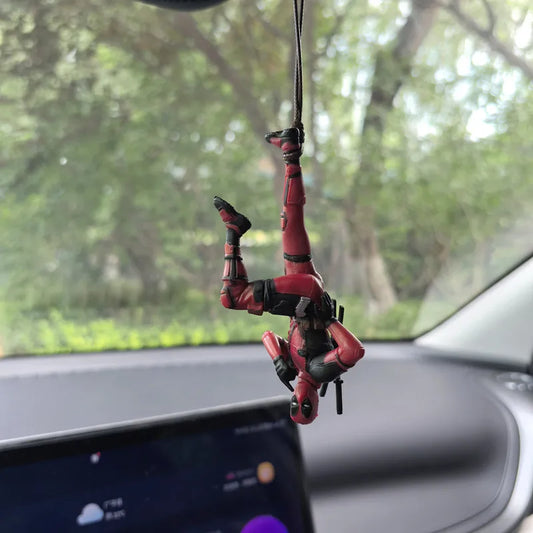 2024 New movie Deadpool 3 Q version Action Figures PVC Model Statue Desk Decor doll Toy kawaii Car Pendant Collectible Gifts
