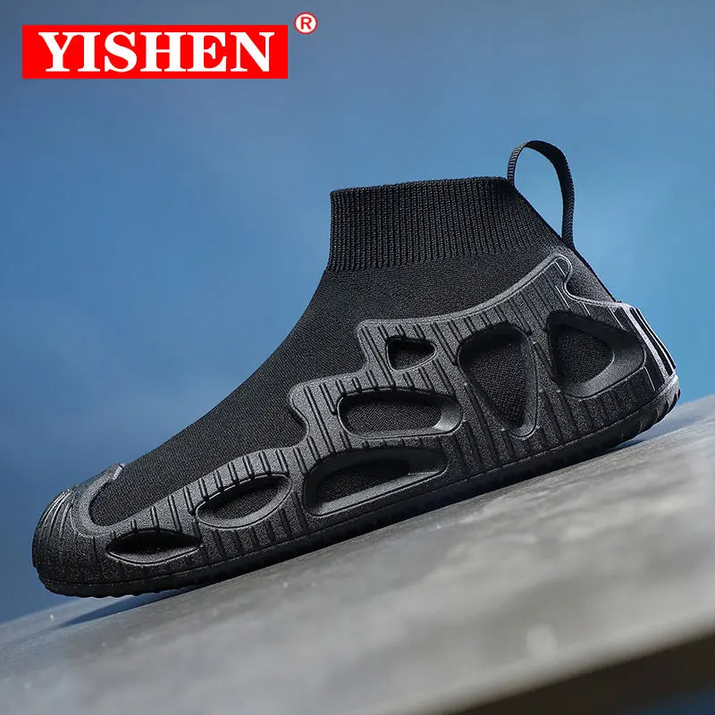 YISHEN Casual Shoes Men Socks Shoes Boots Women Trendy Youth Sports Shoes Fashion Design Spring Autumn Couple Zapatos De Hombre