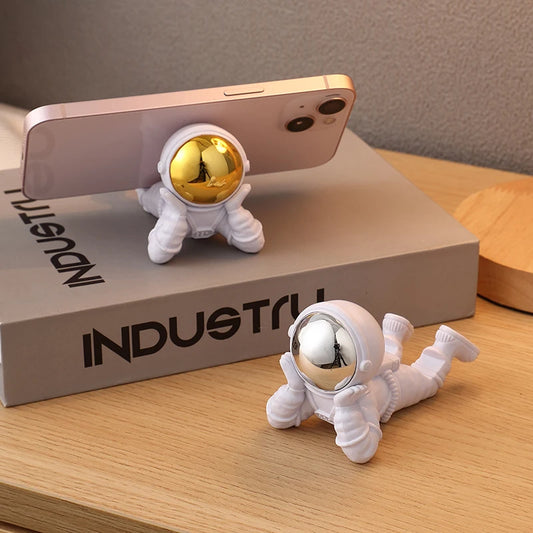 Desktop Astronaut Ornaments, Spaceman Ornaments, Desktop Phone Holder, Home Decoration, Astronaut Statue, Office Decoration