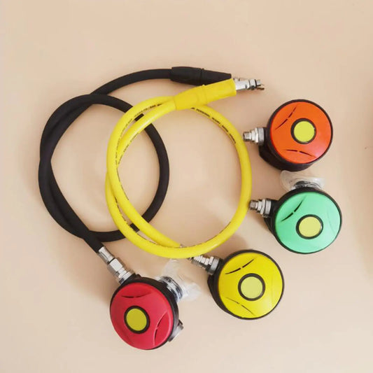 New-Durable Scuba Diving BCD Medium Pressure Hose Scuba Diving Regulator For 2Nd Gauge Breathing Regulator