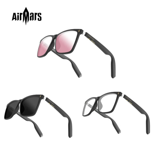 Smart Glasses Earphones Wireless Bluetooth 5.0 Sunglasses Outdoor Sports Earphones Call Anti Blue Light Music Glasses