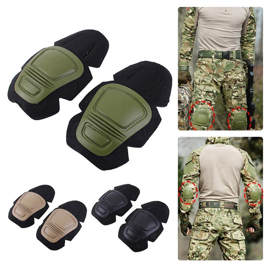 Tactical Knee Pads Elbow Support  Knee Protector  Airsoft Outdoor Sports Working Hunting Skating Safety Gear Kneepad