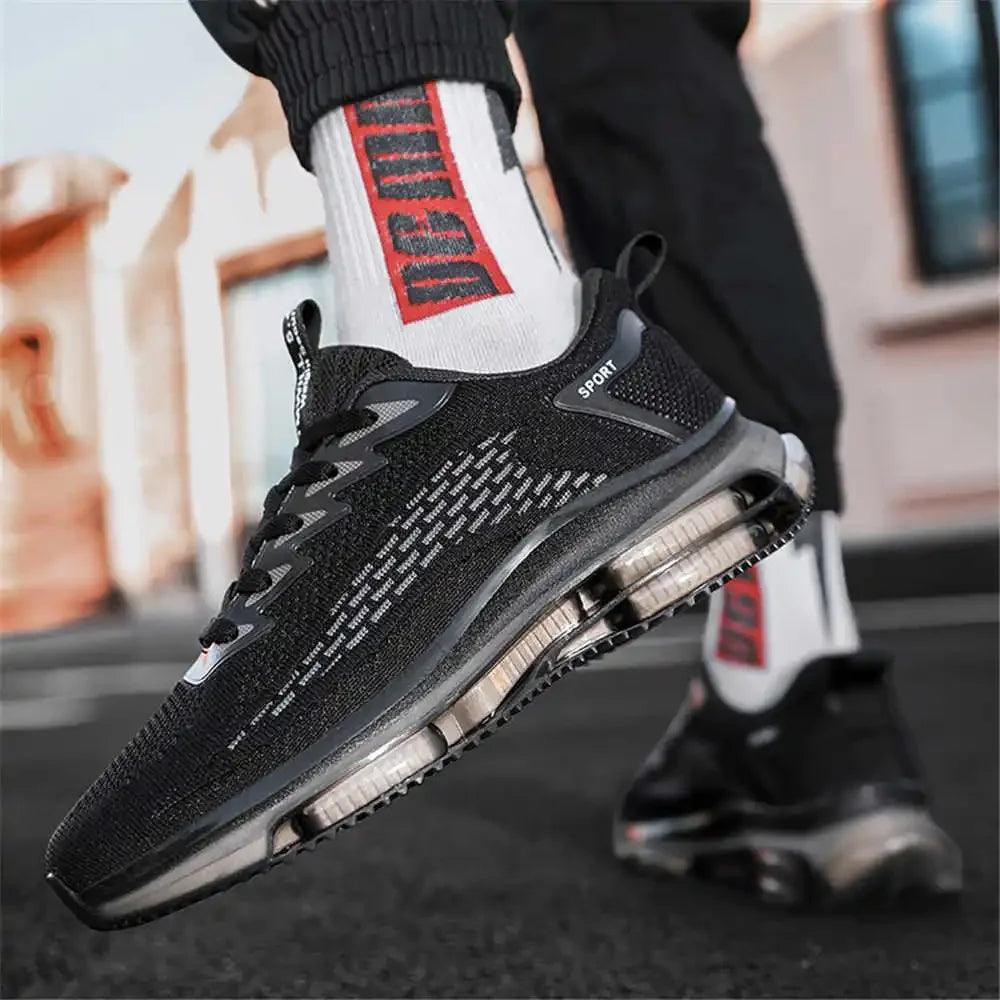 Tied Rubber Sole Men's Sports Sneakers Casual Big Size Heels 44 45 46 47 Men's Brown Shoes 2024g Workout Shoses Specials