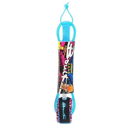 Surf Leash TPU Surfboard Foot Leash 7mm Thick 6ft/8ft Straight Surfboard Leash SUP Leg Rope Longboard Foot Rope