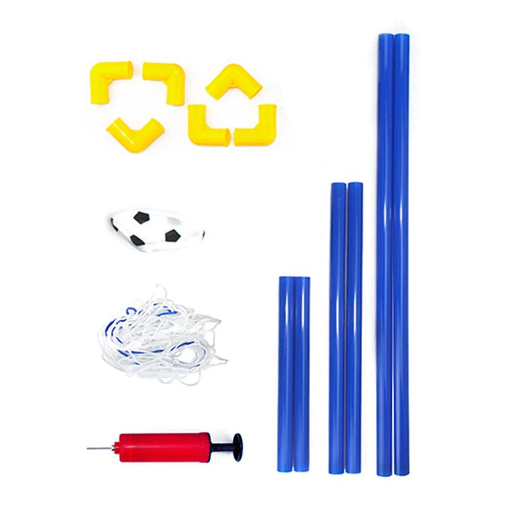 1pc Football Goal Post Frame Set Inflatable Football Magaang Portable 447X250X323Mm Plastic Team Sports Soccer Accessories