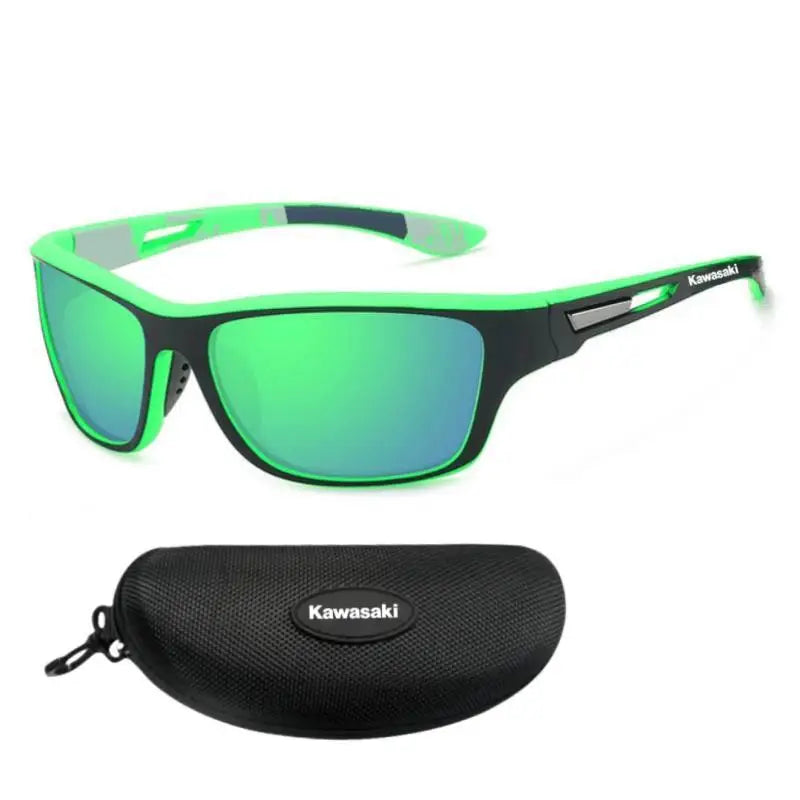 Kawasaki Fashion Polarized Sports Sunglasses for Men and Women, Cycling, Climbing, Fishing, UV400 Glasses