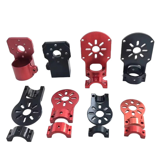 Four Axis Frame Kit, Six Axis Motor Base, 12mm, 16mm, 18mm, Carbon Fiber Tube Arm, CNC, RC FPV Hexacopter Motor Mount