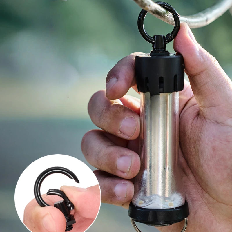 2pcs/set Outdoor lighting fixtures alloy suspension rings portable large opening lights camping accessories camping gear