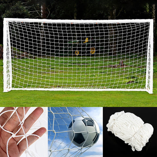 Soccer Goal Net Football Training Net Anti-impact Football Post Net Foldable Portable Soccer Net for Club School Football Match