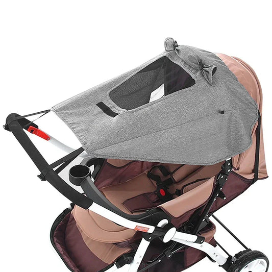 Baby Stroller Accessories  Universal Sun Shade UV Protection Sunshade Carriage Canopy Cover for Prams Infants Car Seat Sun Visor