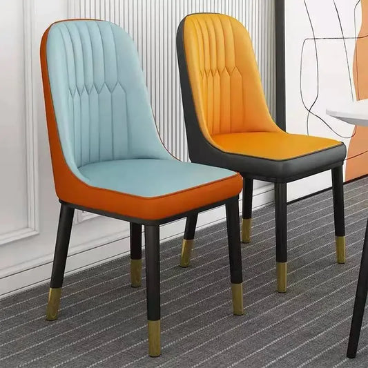 Nordic luxury household chairs, restaurant chairs, minimalist backrest chairs, private rooms, banquet , dining