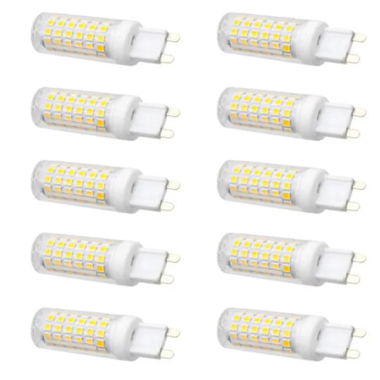 10X G9 LED 5W 7W 9W 12W 15W 18W AC 110V 220V 240V G9 LED Lamp LED Bulb SMD 2835 LED G9 Light Replace 30/40W Halogen Lamp Light