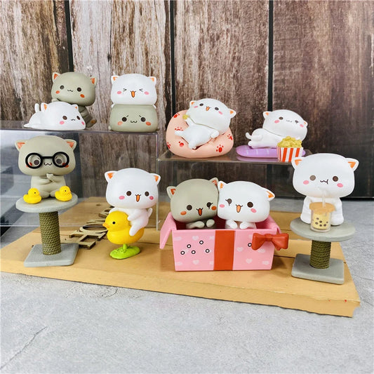 Blind Box Toys Mitao Honey Peach Cat Figure Doll 2 Season Lucky Murang Cute Blind Bag Cartoon Kaarawan ng mga Bata Regalo Pasko