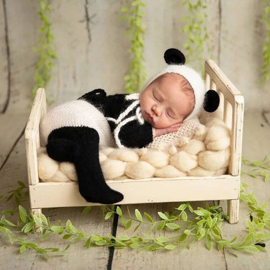 Newborn Clothes 0 Months Romper For Photography Props Hat Set Baby Boy Knit Crochet Male Costume Girl Accessories Article Outfit