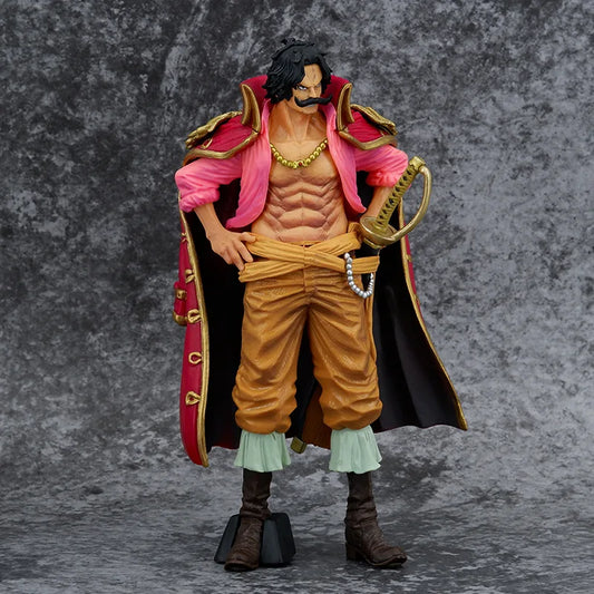 23cm Anime One Piece Figure Gol D Roger King OF Artist Action Figure Koleksyon ng Modelo Statue Figurine Doll Toy Para sa Regalo sa Kaarawan