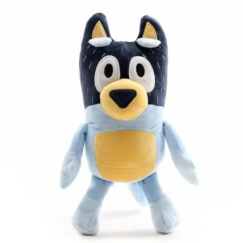 17cm 28cm Blueyed Dog Bingo Family Plush Toy Cartoon Dog Soft Stuffed Animals Mga Manika Kaarawan Christmas Gifts Family Blue-y Bingo