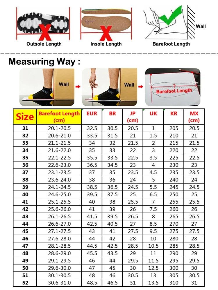 Tied Rubber Sole Men's Sports Sneakers Casual Big Size Heels 44 45 46 47 Men's Brown Shoes 2024g Workout Shoses Specials
