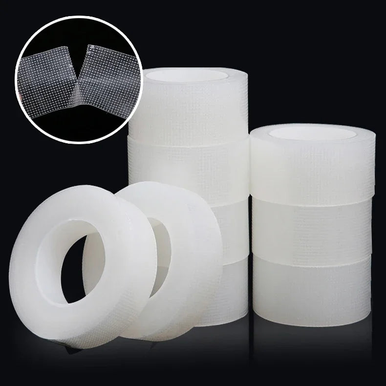 4.5M/roll Mga Patch ng Pagpapagaling ng mga Sugat na Strip na Breathable Grid Transparent Tape Curved PE Dressing Adhesive Plaster Bandages