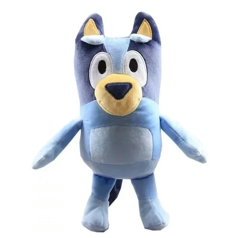 17cm 28cm Blueyed Dog Bingo Family Plush Toy Cartoon Dog Soft Stuffed Animals Mga Manika Kaarawan Christmas Gifts Family Blue-y Bingo