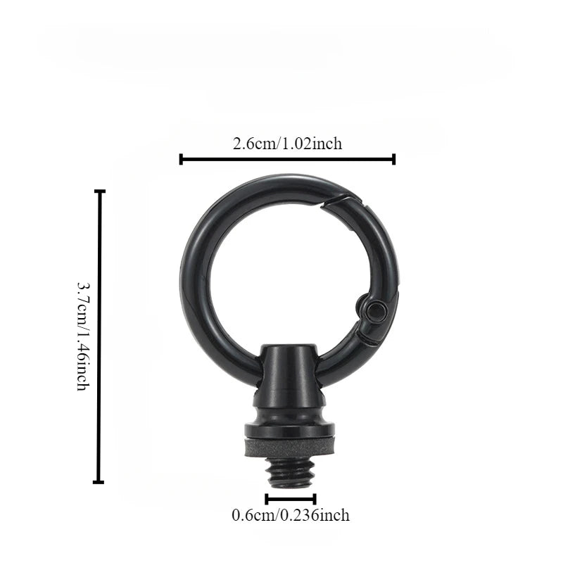 2pcs/set Outdoor lighting fixtures alloy suspension rings portable large opening lights camping accessories camping gear
